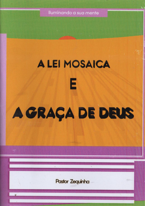 Capa do livro A LEI E A GRAÇA
